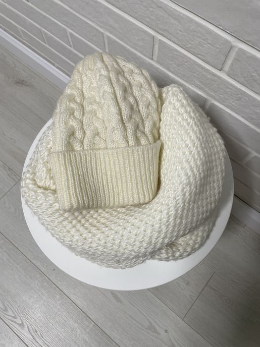 Шарф снуд-хомут та шапка