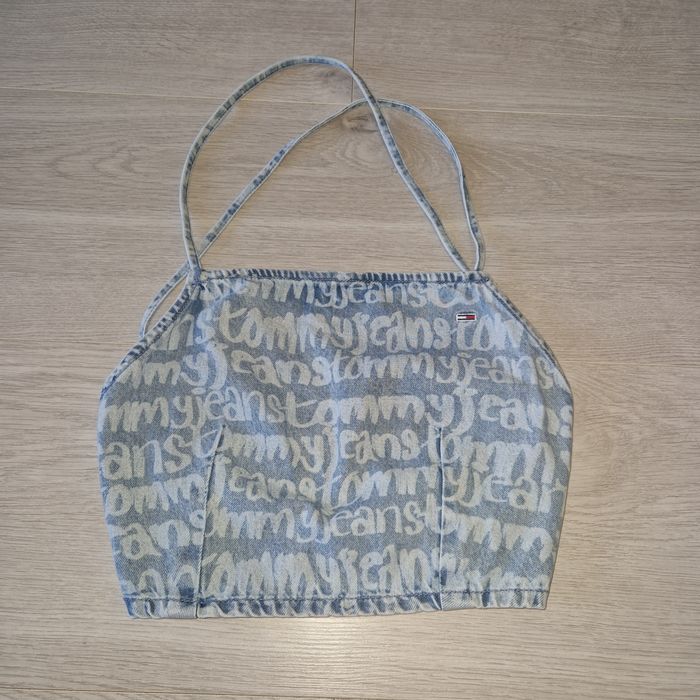 Tommy Hilfiger oryginalny wiązany top XS