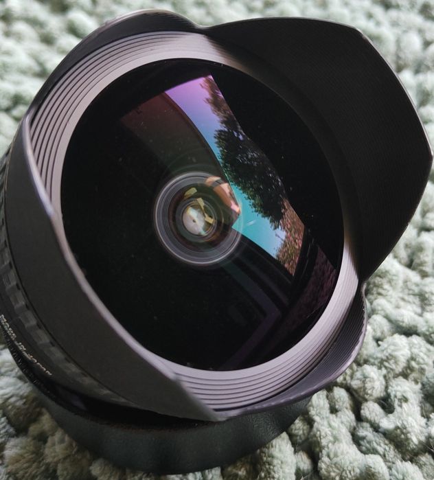 Sigma 15mm F2.8 EX Fisheye - mocowanie Nikon F