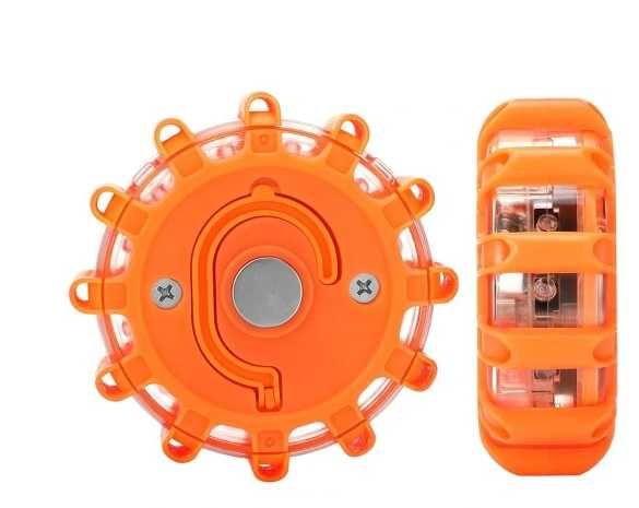 Flary LED drogowe Awaryjne światła ostrzegawcze 2 PAK latarka