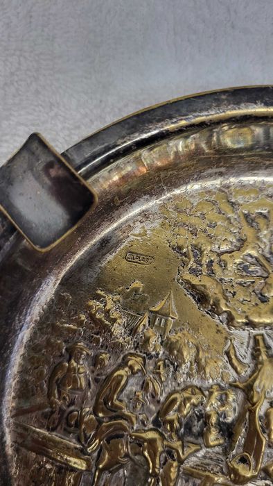 Srebrzony zestaw Gabinetowy do cygar