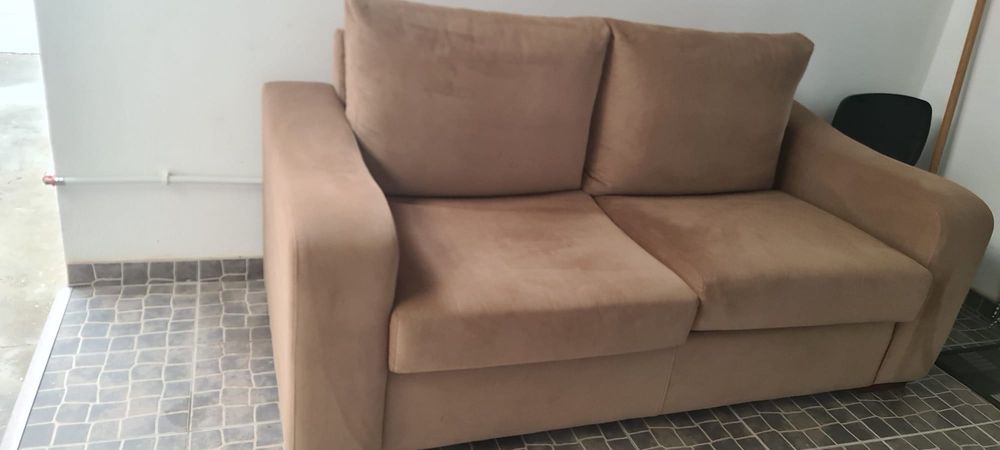 Sofá moderno como novo