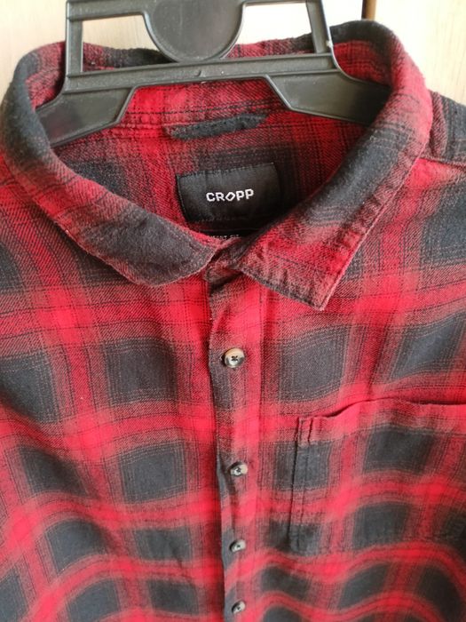 CROPP, koszula w kratkę, comfort fit, roz. M, bardzo dobry stan