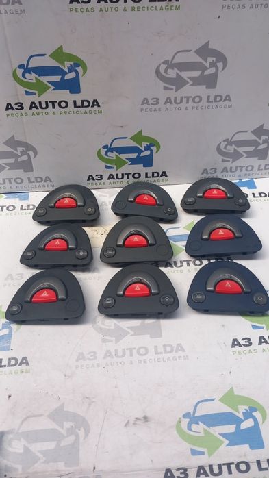 Botão / interruptor 4 piscas SMART City Coupé 450