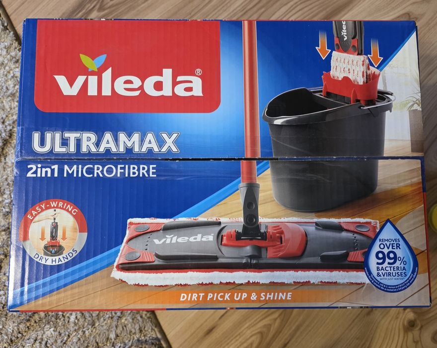 Zestaw Mop Vileda Ultramax 2in1 Microfibre + gratis