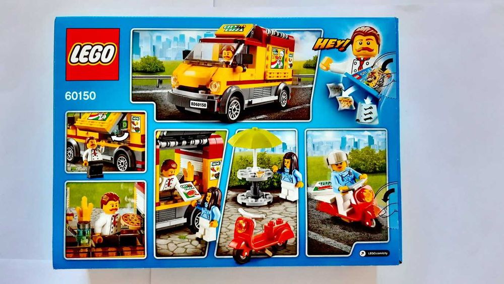 Lego City 60150 Pizza Van selado