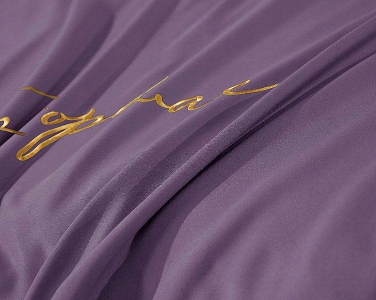 Pościel 140x200/2 części Komplet Mikrofibra z Haftem Areta Lamówka