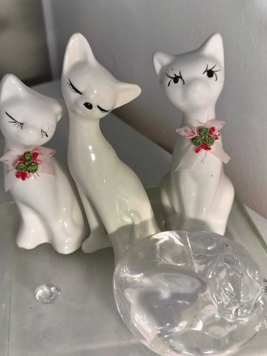Kolekcja figurek ceramicznych KOT