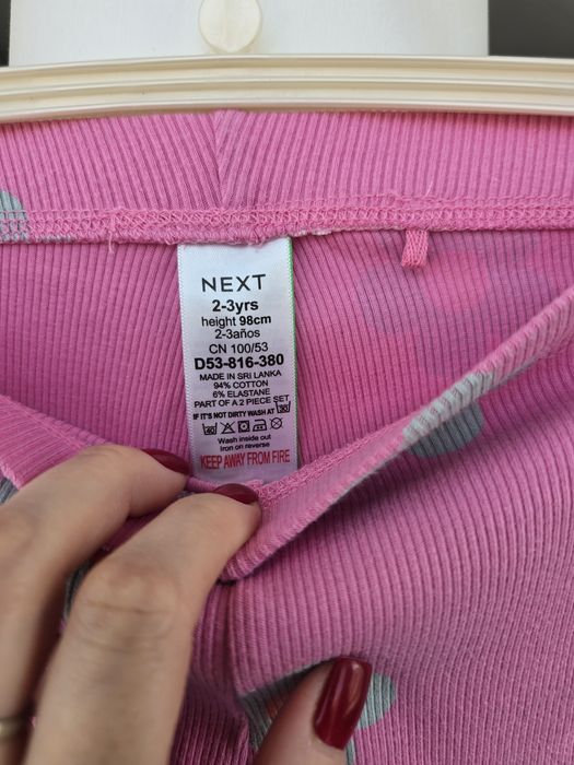 Стильний костюмчик на дівчинку Next,кофтинка в подарунок
