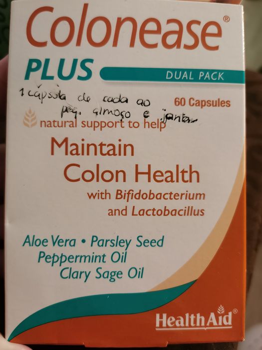 Suplemento alimentar Colonease Plus, dual pack