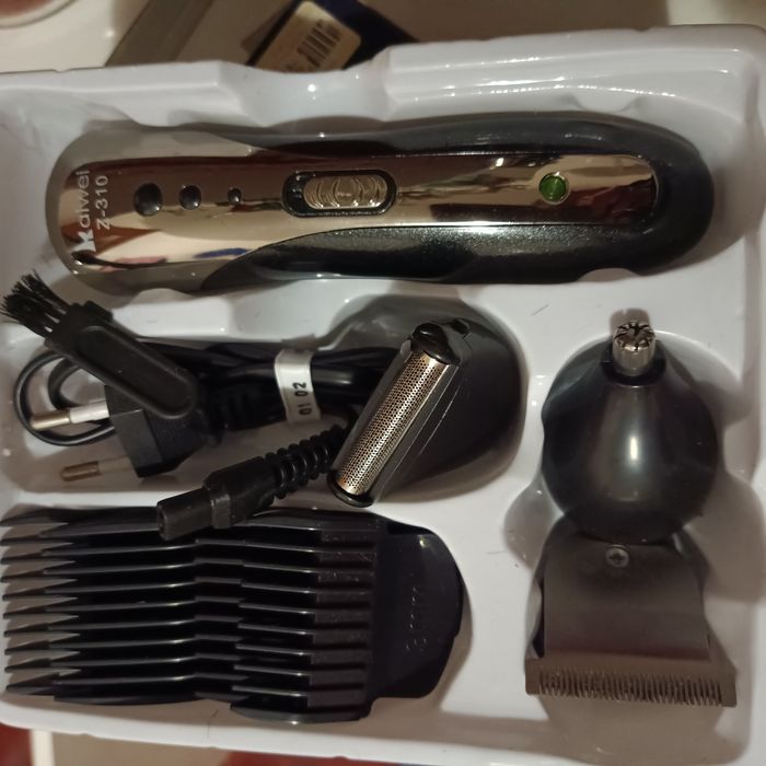 Тример 3 в 1 (7 насадок) барбершоп вдома