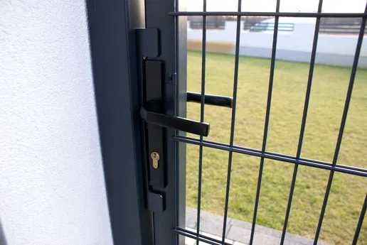 Furtka ogrodzeniowa wejściowa, Panelowa 3D, Ocynk + Malowanie CENA 1m2