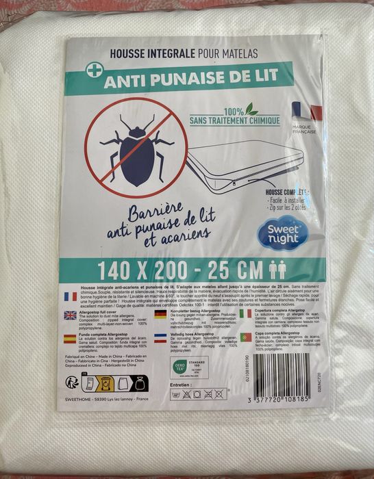 Protetor de Colchão Anti- Percevejo