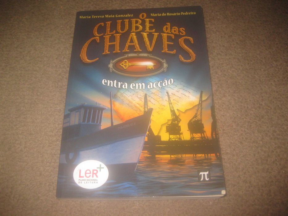 Livro "O Clube das Chaves: Entra em Acção"