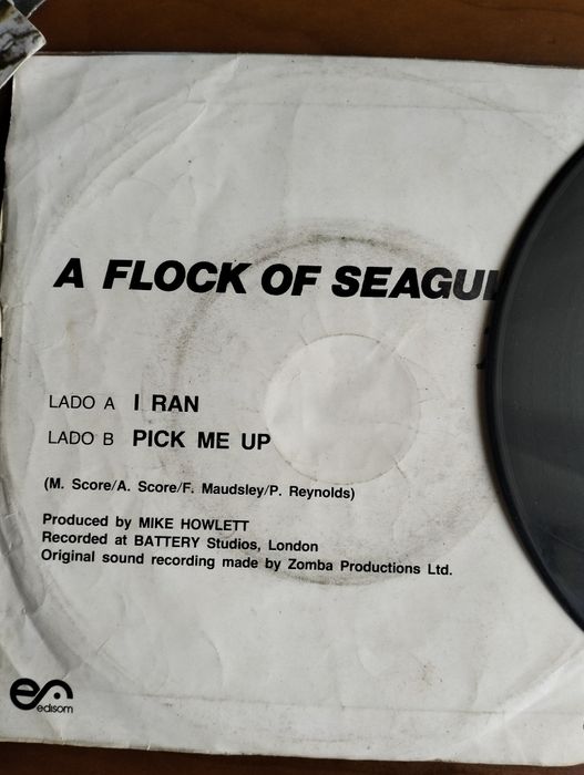 Disco de vinil single A Flock of Seagulls