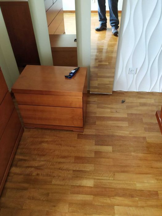 Cama com Estrado