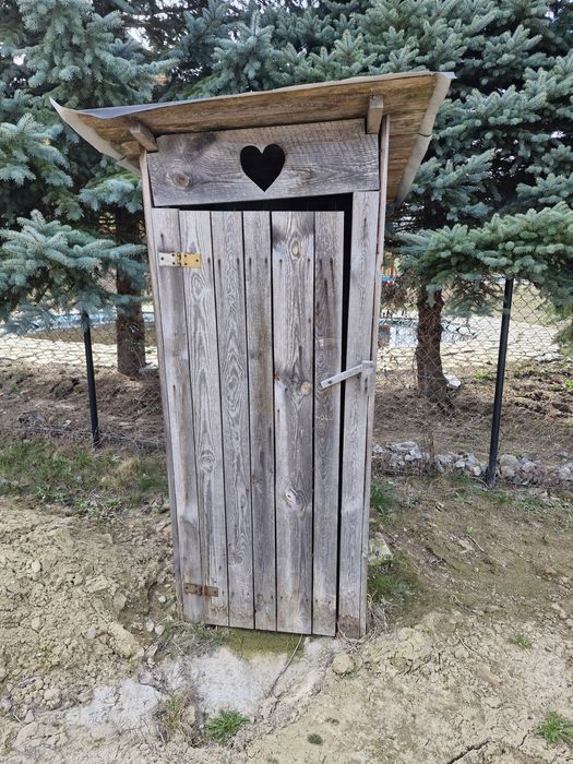 Toaleta budowlana , wychodek , kibel