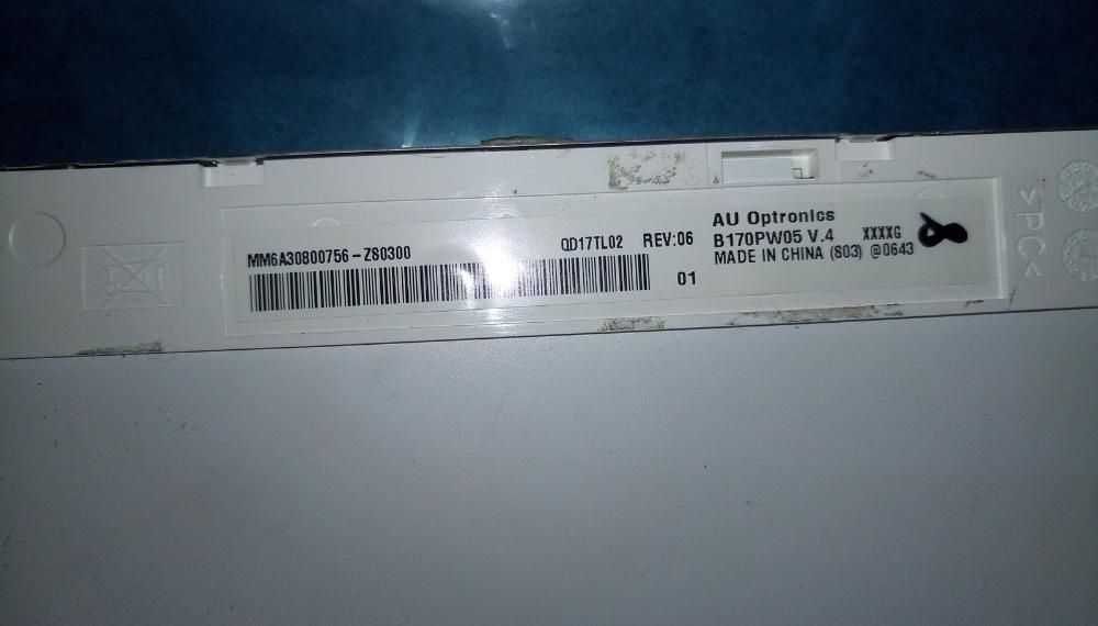 Lcd Screen 17.0 B170PW05