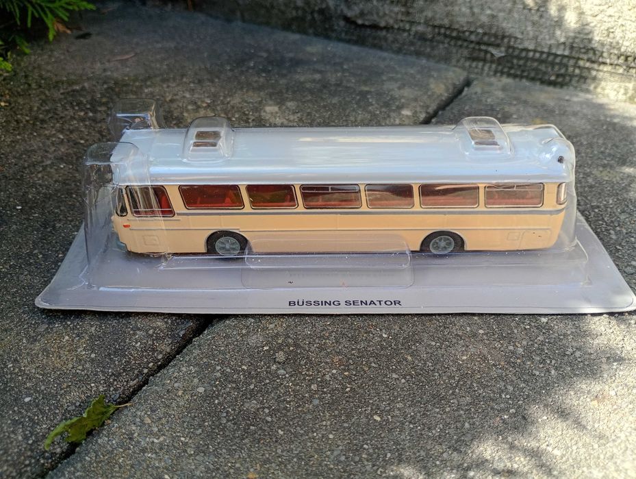 BUSSING SENATOR Kultowe autobusy auta PRL 1/72 model deagostini Nowy kolekcja