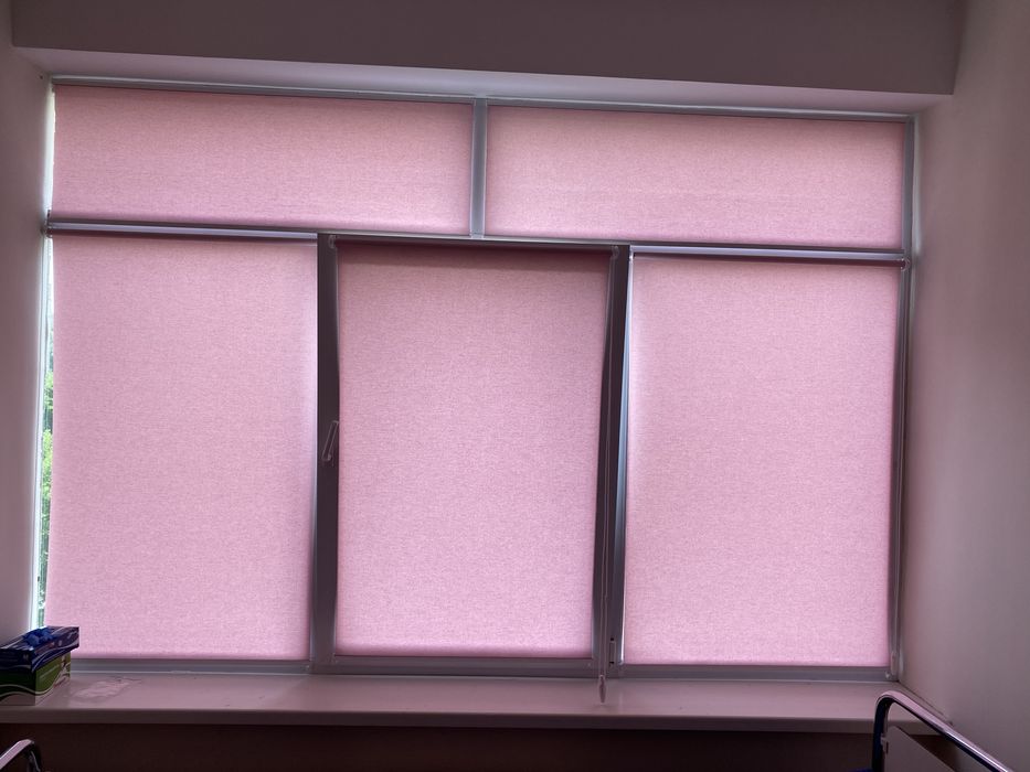 Готовые тканевые ролеты, день-ночь, жалюзи, ролети тканеві, блекаут