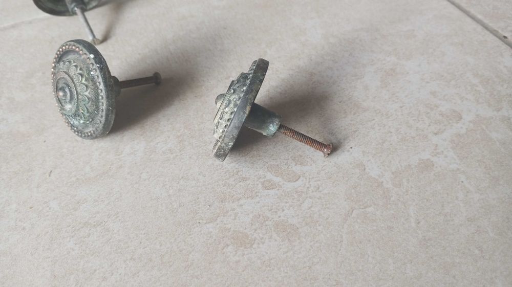 Conjunto de 12 Puxadores Ø 45 mm para armários