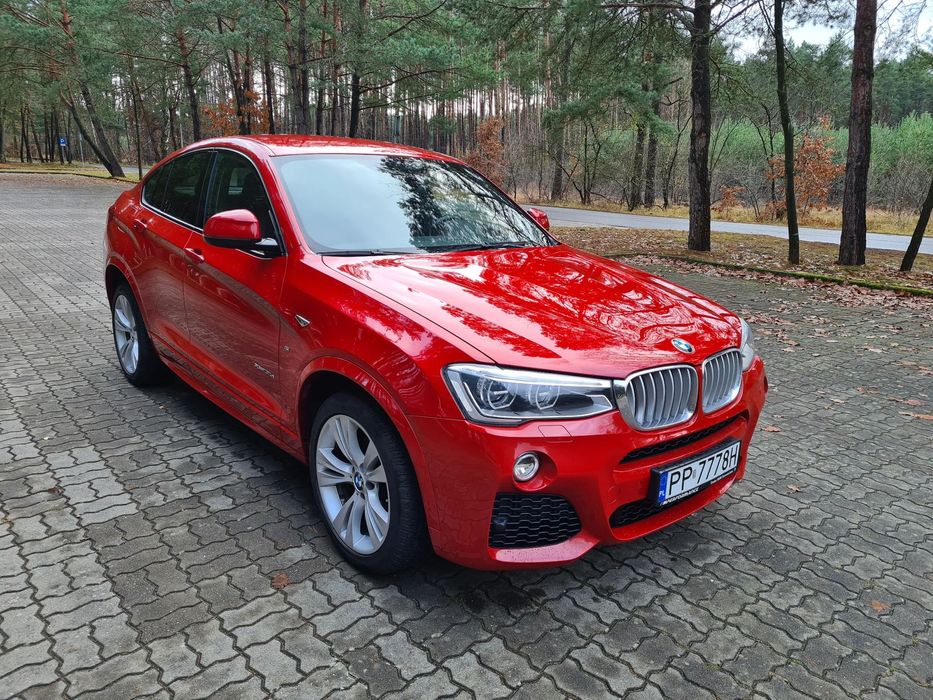 BMW X4 xDrive 35D, 313 KM, M Sport, ASO, przebieg 97 tys. km