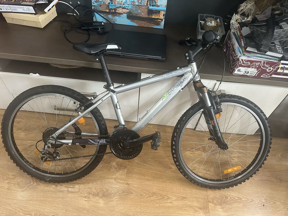 Гірський велосипед 24 дюйми B'Twin Rockrider (стан "сів і поїхав")