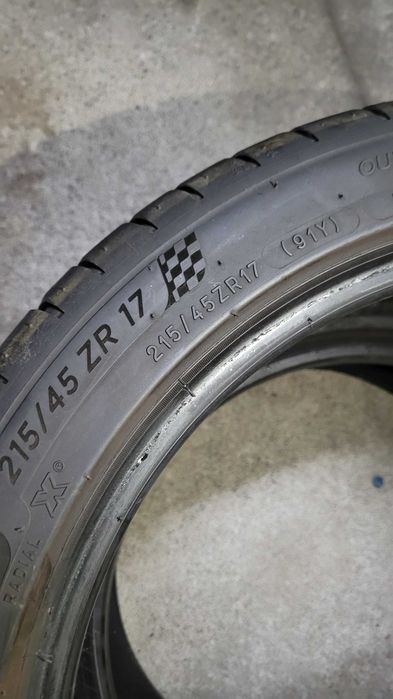 2 sztuki opony Michelin Pilot Sport 4 215/45 R17
