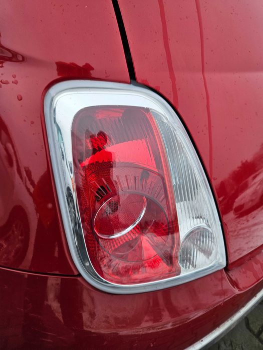 Fiat 500 lampa lewy tył prawy tył tylne