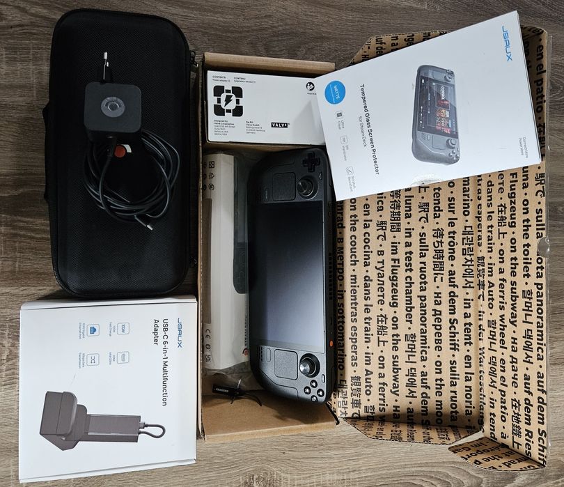 Steam deck OLED 512GB + stacja dokująca