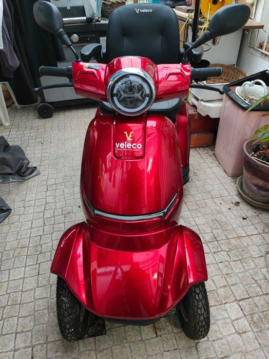 Scooter Eléctrica 4 Rodas Veleco – Mobilidade Reduzida – Como Nova