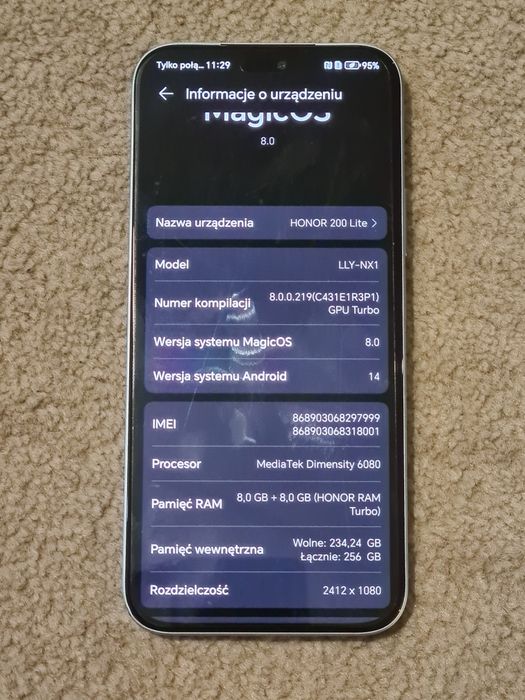 Honor 200 Lite 256gb