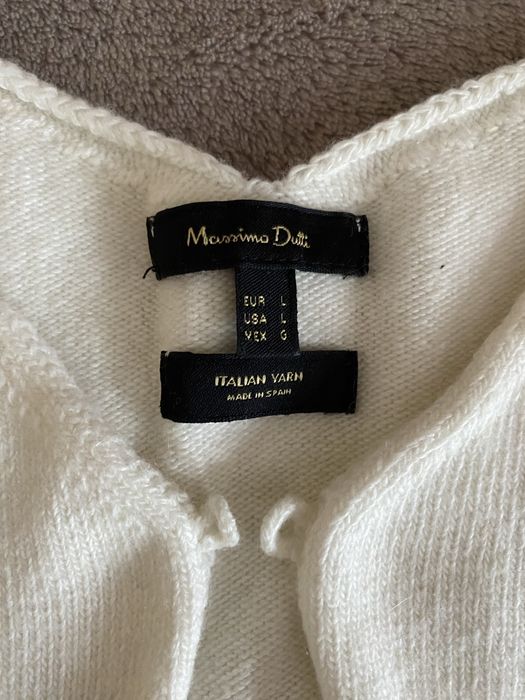 Вовняний щільний светр жіночій Massimo Dutti