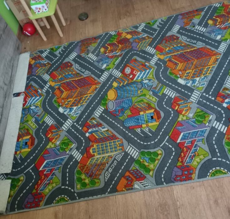 Ковролін килим дитячий дорога 3.2 × 1.55