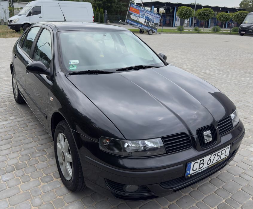 Seat Leon Hatchback 2004 rok 1.6 16V 105 km, Benzyna + gaz