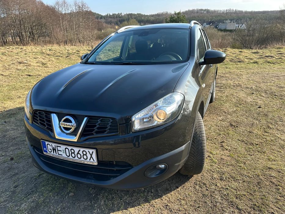 Nissan Qashqai+2 7 miejsc, 4*4, nowe turbo, kamera, szklany dach, opony wielosezonowe