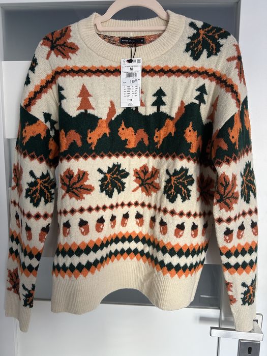 Wzorzysty sweter