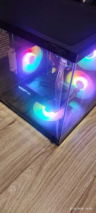 Komputer gamingowy XEON 6/12 • 32GB RAM • 8GB GPU • OBUDOWA RGB +Win11