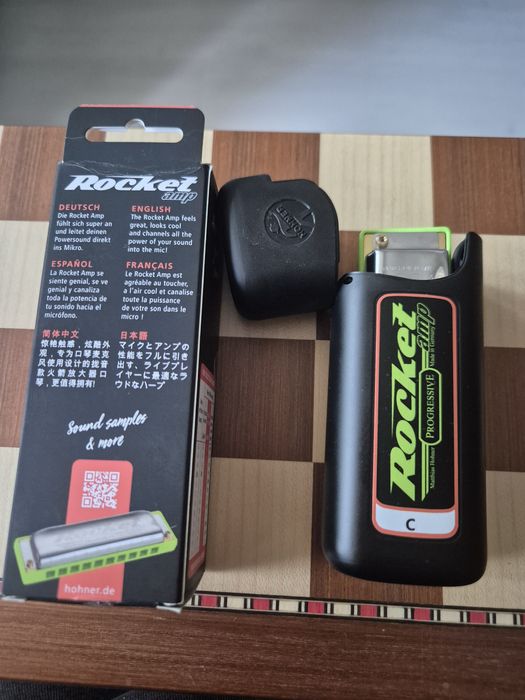 Губна гармошка Hohner Progressive Rocket АМР М201501бР C-major НОВАЯ !