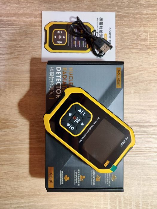 Дозиметр радиации FNIRSI GC-01, счетчик Гейгера. ОРИГИНАЛ