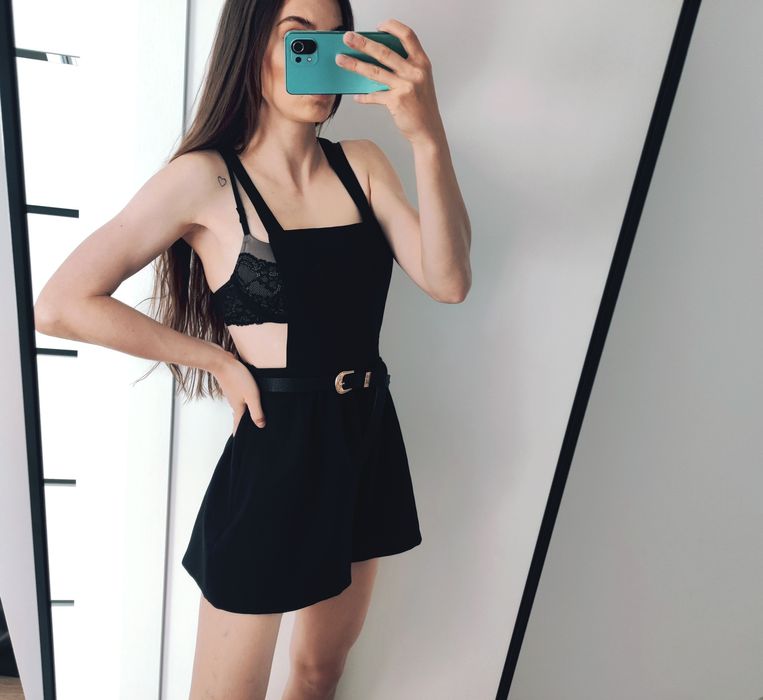 Kombinezon czarny Zara