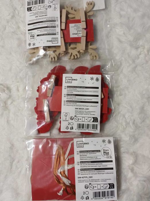 Новорічних  декору.Livarno.Німеччина.