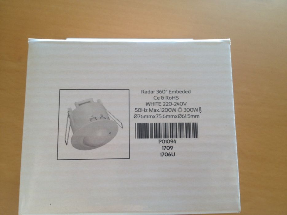 Detector de movimento para iluminação