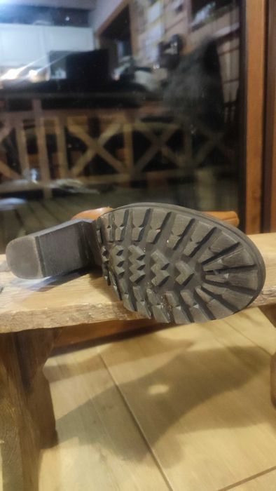 Botki, kozaczki skórzane Clarks r.40 b.ciepłe!