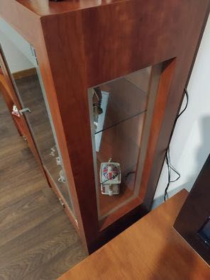 Vendo mobília de sala em cerejeira, usada em bom estado