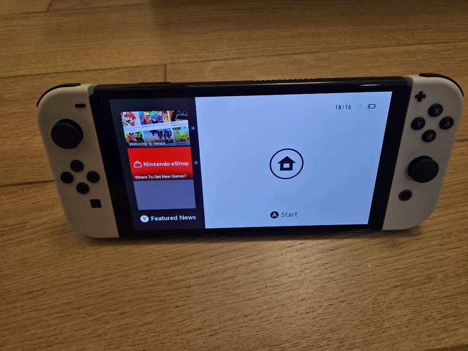 Konsola Nintendo Switch OLED 64GB pełny zestaw + akcesoria Kraków