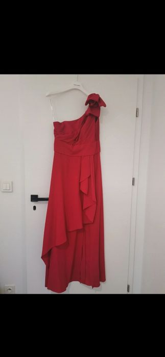 Suknia wieczorowa z jedwabiem