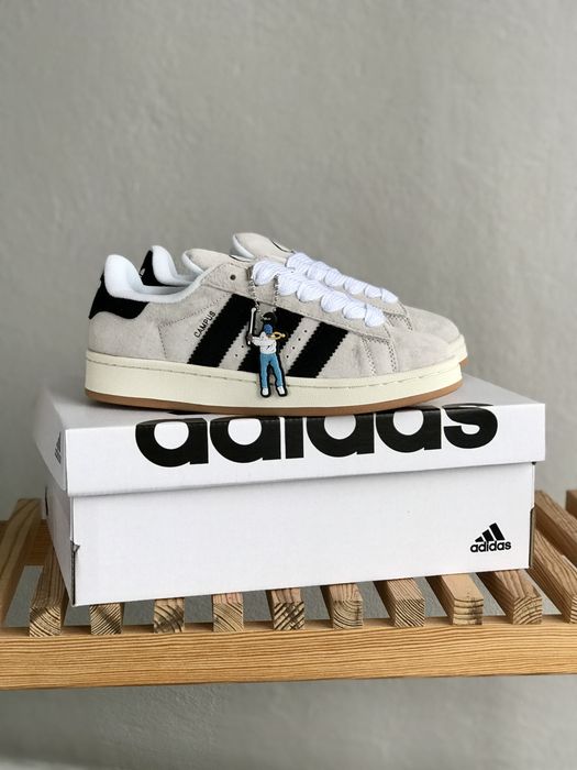 Кросівки Кроссовки Adidas Campus grey black Серый Чёрный Сірий Чорний Кросовки демісезон