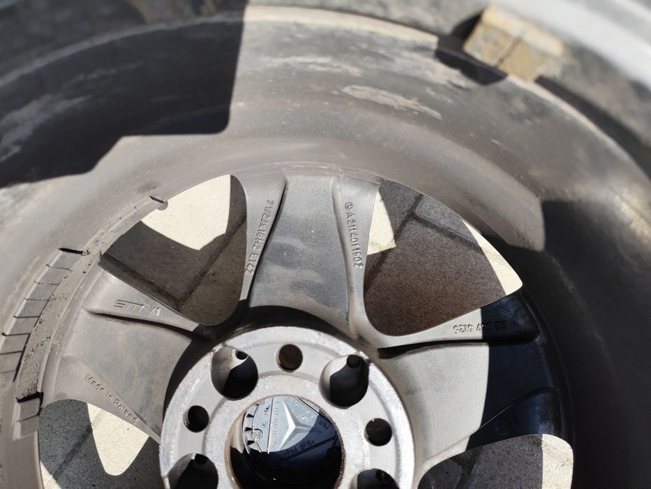 Диски, титани R16, 7,5j ET 42 Mercedes А2114011502
