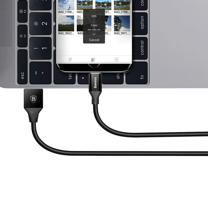 Kabel Baseus Yiven USB-A - MicroUSB 1,5m - czarny